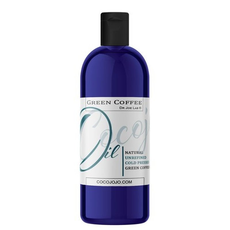 Dr Joe Lab Green Coffee Bean Oil - Pure, Unrefined, Cold Pressed, Non-GMO Carrier Oil for Skin, Hair, Nails, Body, Face & More - 2 oz - Natural Antioxidant