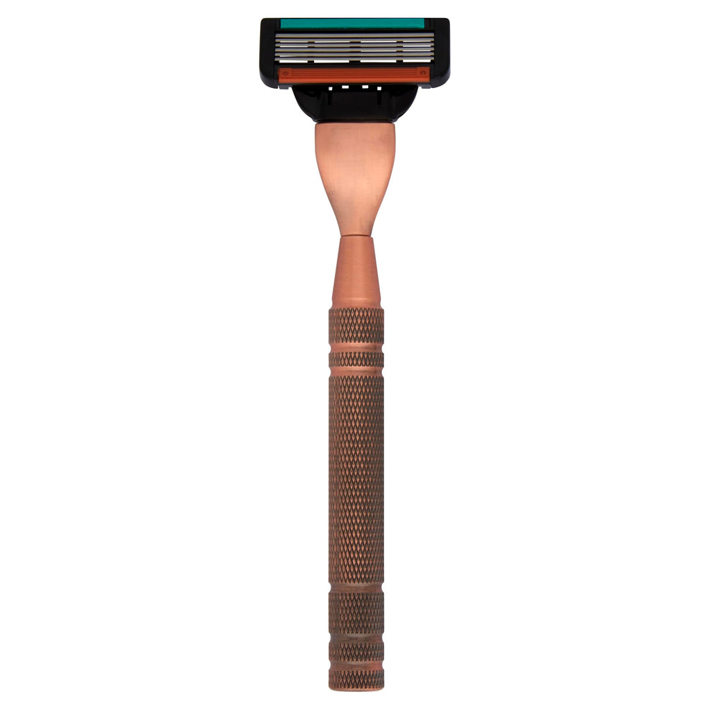 Jack the Barber 6 Blade Razor Kit with Metal Handle