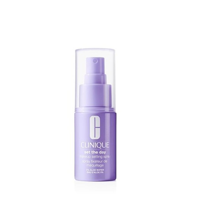 Clinique Makeup Setting Spray - Hydrating Aloe Water Formula | All-Day Hold | Alcohol-Free + Soothing for Sensitive Skin