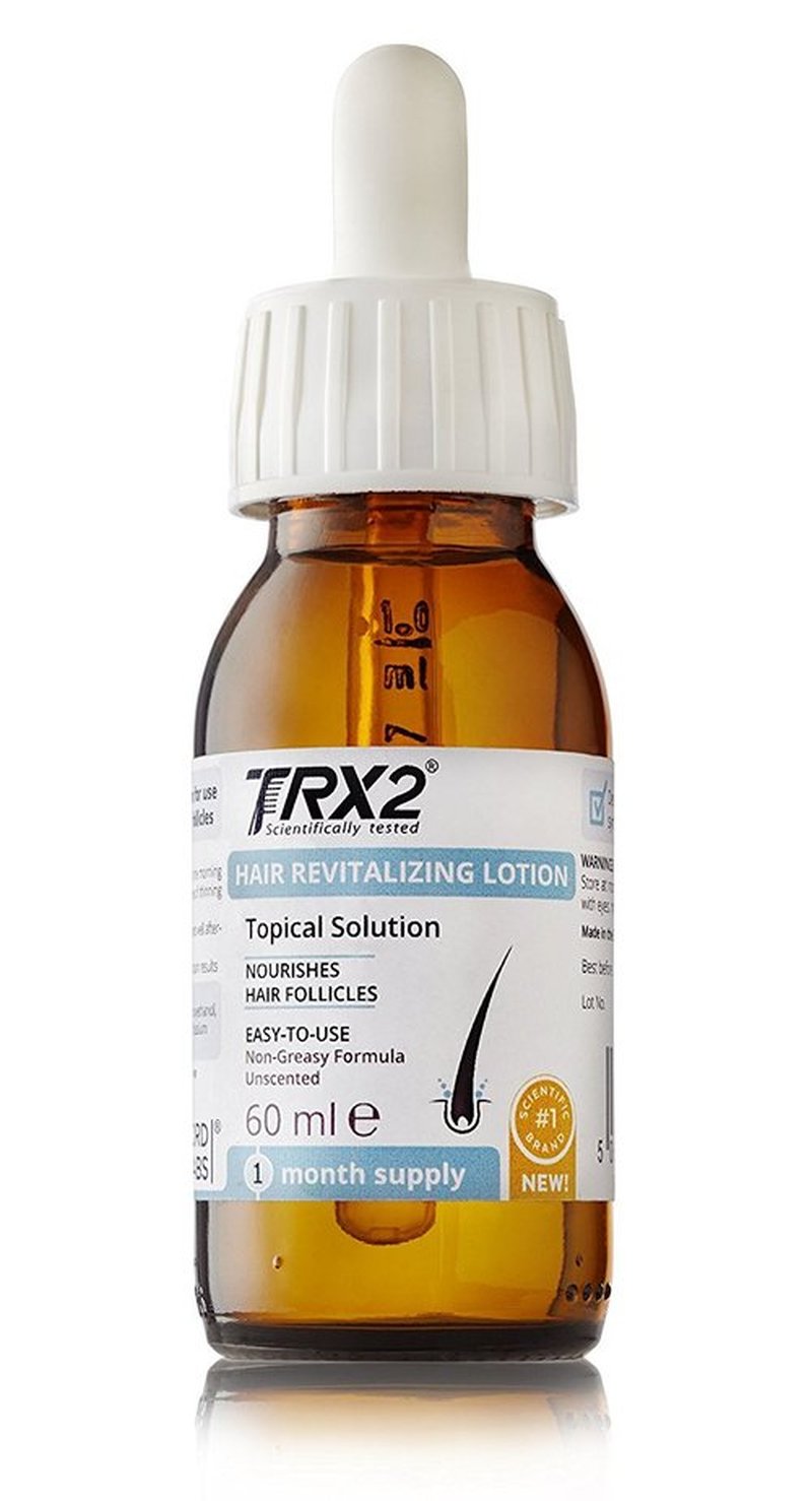TRX2® Hair Revitalizing Lotion - Natural Formula for Thicker, Fuller Hair - Easy Application with Biotin - Unisex