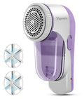 Fabric Shaver Rechargeable, Electric Lint Remover & Pill Remover for Clothes, USB-C Sweater Shaver with 6-Leaf Blade Depiller, Removes Fuzz Pills Bobbles from Cashmere Fleece Couch Furniture