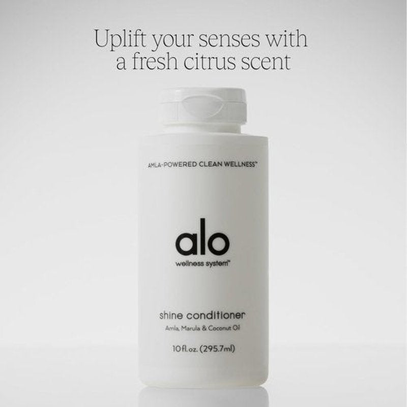 Alo Shine Conditioner - Shine Boosting Formula with Botanical Oils for Weightless Hydration | 10 fl. Oz