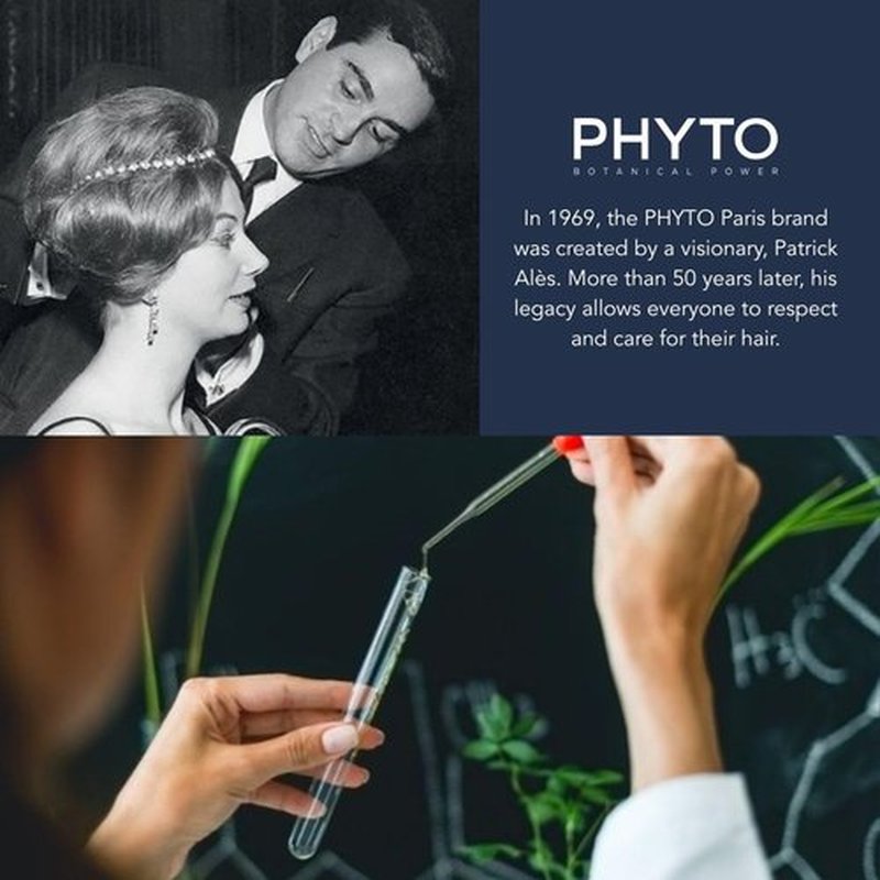 PHYTO PHYTOCYANE Men Invigorating Shampoo, Hair Thinning Treatment Shampoo, 8.45 fl.oz.