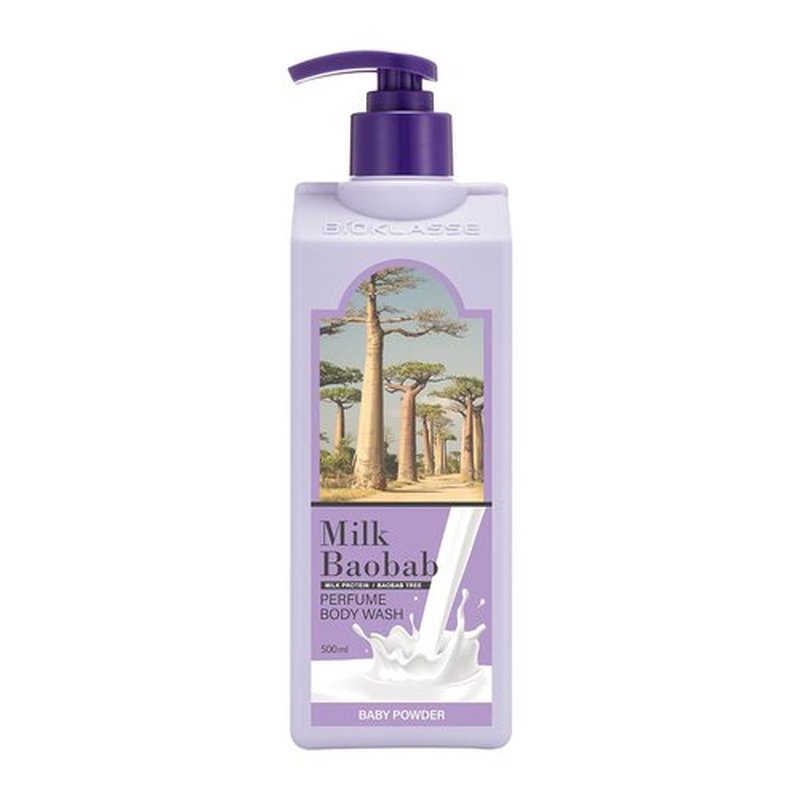 **Skiennix Milk Baobab Hydrating Body Wash - Nourishing Cleanser for Dehydrated Skin | 16.9 fl oz**