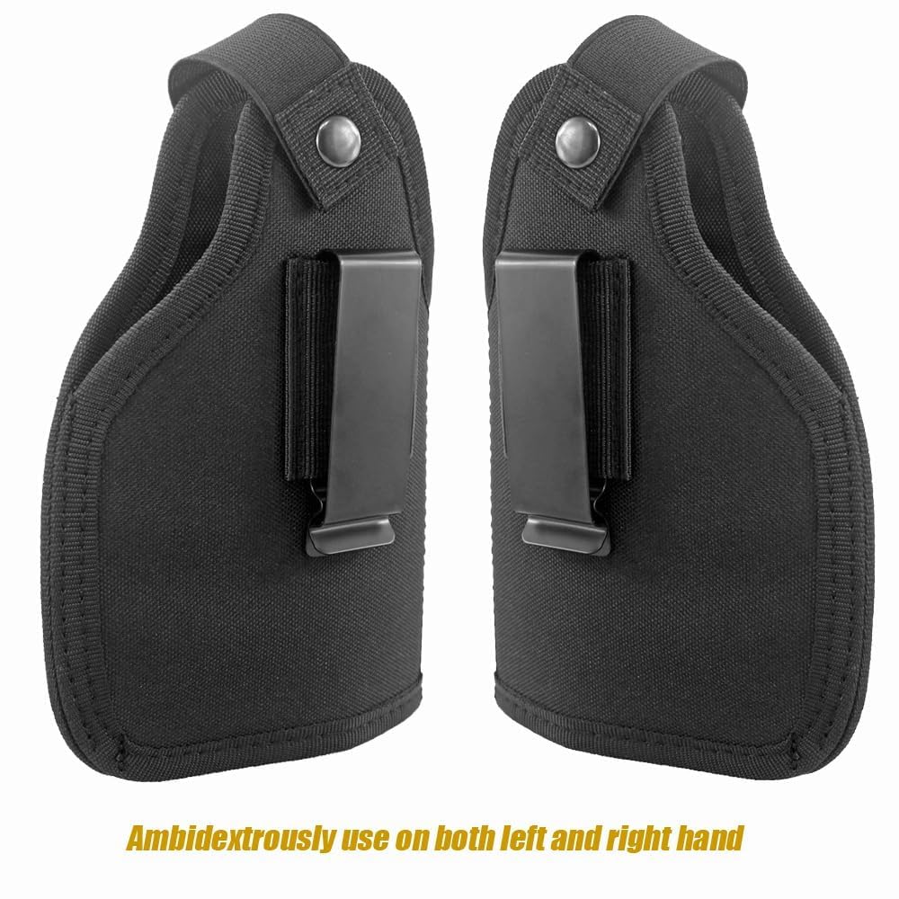 Bursport Concealed Carry Holster Fits Handgun with Optic Light Laser Attachment Universal IWB OWB Ambidextrous Carry