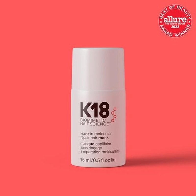 K18 Leave-In Hair Mask - Patented Molecular Repair for Dry, Frizzy, Damaged Hair | Reverse Damage in 4 Minutes