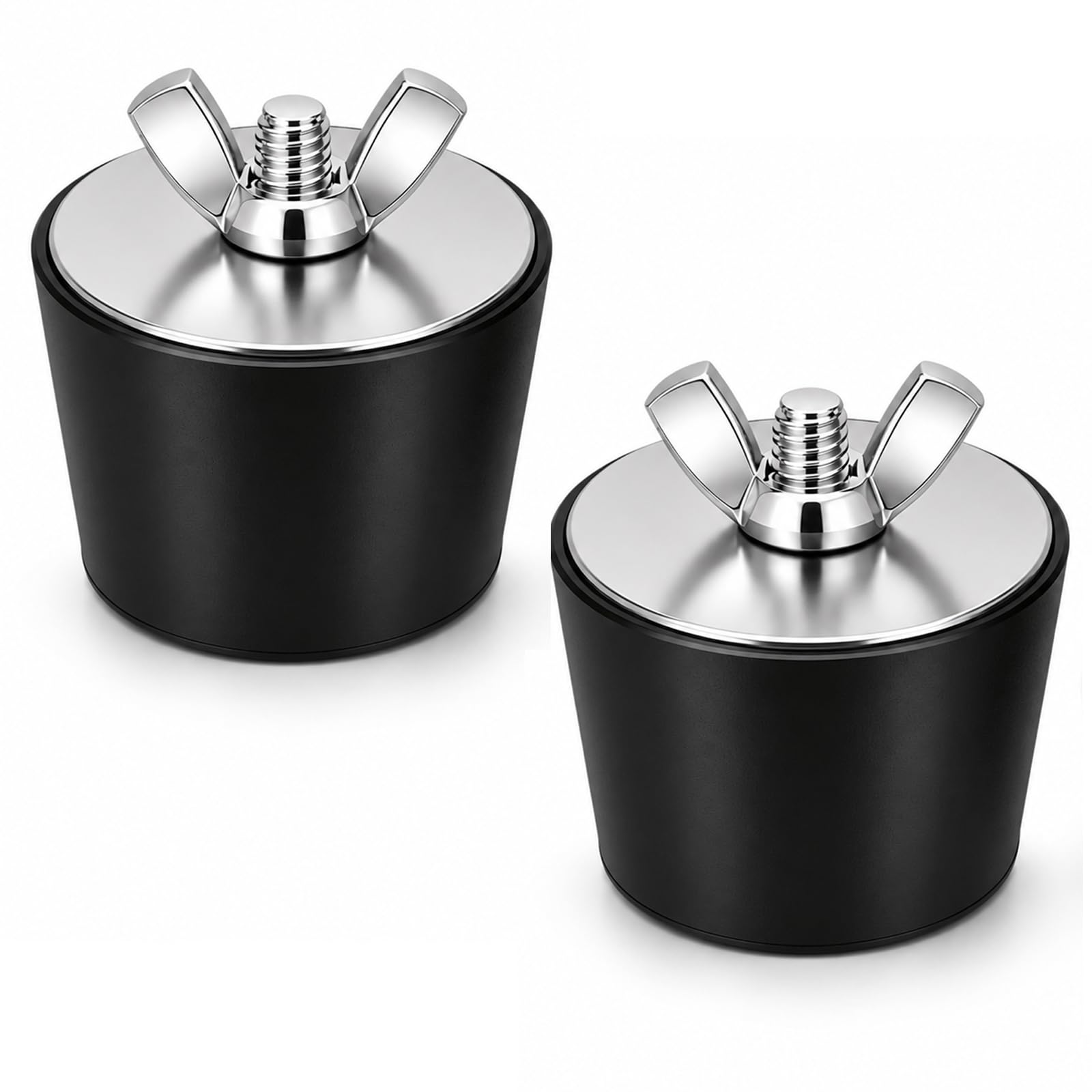 2pcs Rubber Pool Winterizing Plugs,Expansion Plug with SS Screw
