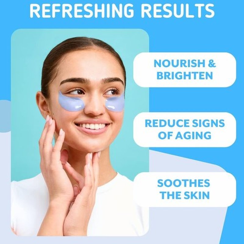 Patchology Iced Cooling Under Eye Mask Patches - Firming & Soothing Gels with Peptides & Cloudberry Oil | Hydrating Eye Pads (5 Pairs)