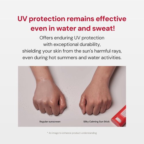 ThankYou Farmer Sun Project Silky Calming Sun Stick - SPF50+ PA++++, Water-Resistant, Travel Size
