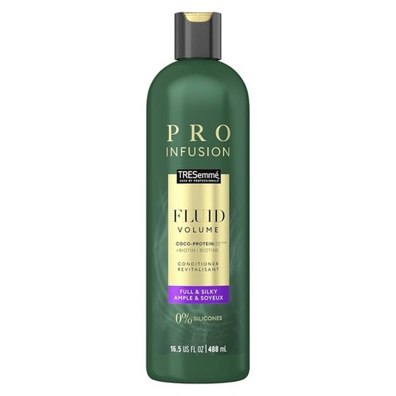 TRESemmé Pro Infusion Conditioner - Cruelty-Free Volume & Silky Hair with Coconut & Biotin | 16.5oz