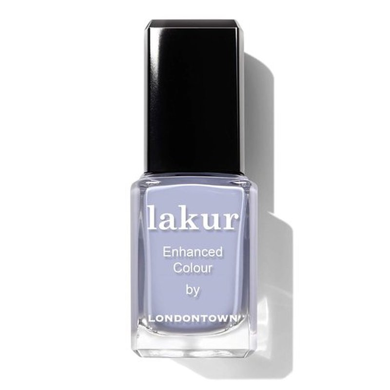 LONDONTOWN Lakur Nail Polish - Chip-Resistant & Non-Toxic Formula | Vegan Blue Color, Hydrates & Strengthens Nails
