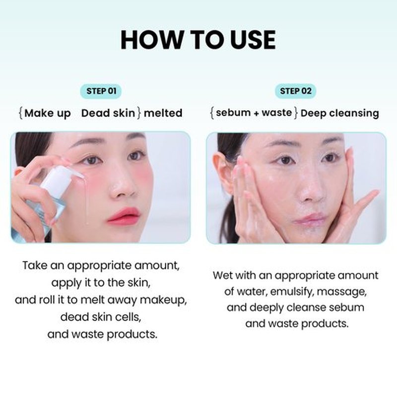 ilso Super Melting Sebum Cleansing Oil, Watery Oil Type, Sensitive Skin Face Wash, Makeup Blackhead Remover, Korean Skin Care 6.75 fl oz (200ml)