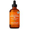 Pomberries Sea Buckthorn Oil – 100% Pure Cold-Pressed from Fruit & Seed – Sea Buckthorn Seed Oil for Face, Hair, Skin & Nails – Supports Radiant, Youthful-Looking Skin – Amber Glass Bottle 2 fl oz