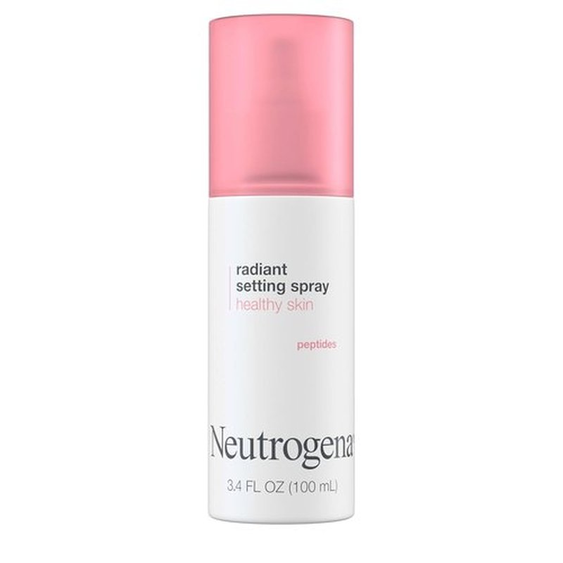 Neutrogena Healthy Skin Radiant Setting Spray - Long-Lasting Hydrating Face Mist with Antioxidants, 3.4 fl. oz.