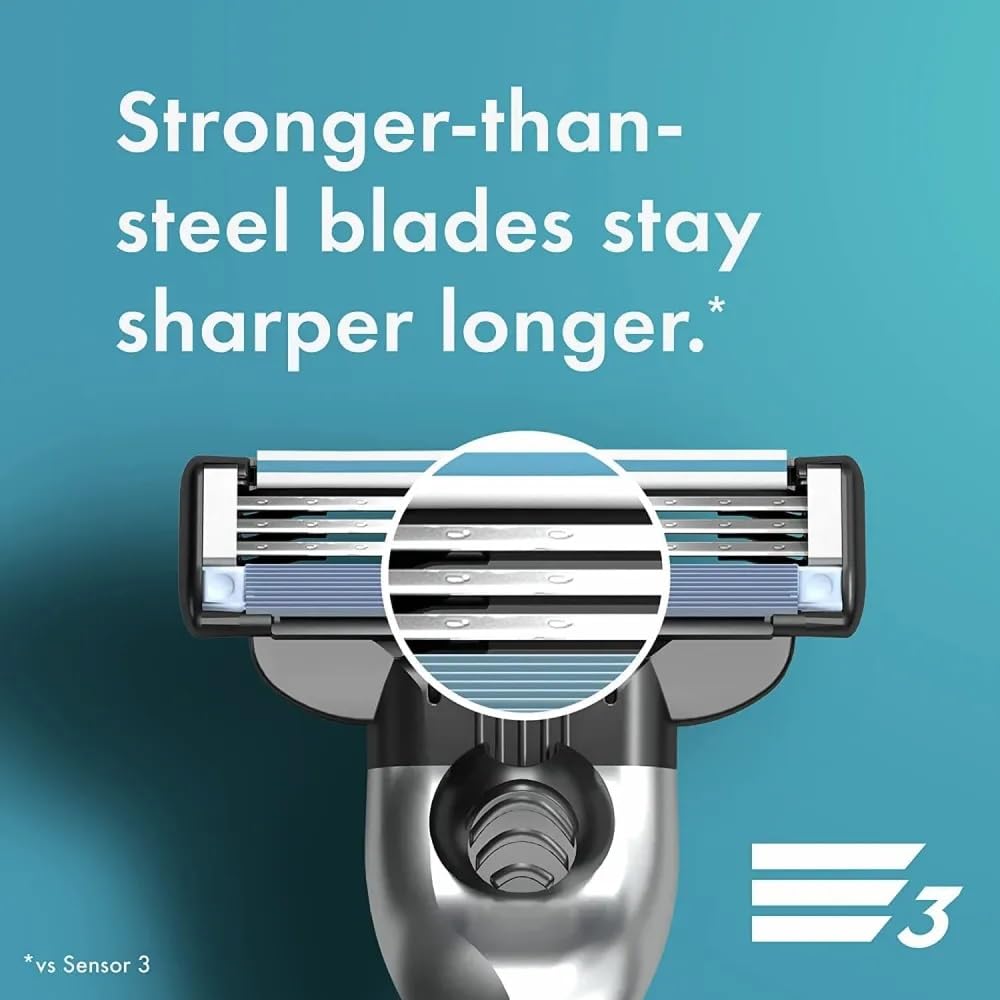 MACH 3 - Handle w/1 Cartridge & Turbo REFILLABLE Razor