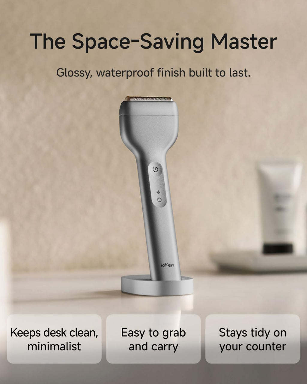 Laifen T1 Pro Electric Shaver Stand (Grey)
