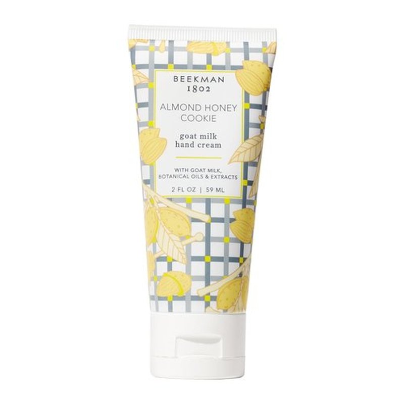 Beekman 1802 Goat Milk Hand Cream - Almond Honey Cookie Scent - Moisturizing & Non-Greasy - 2 oz