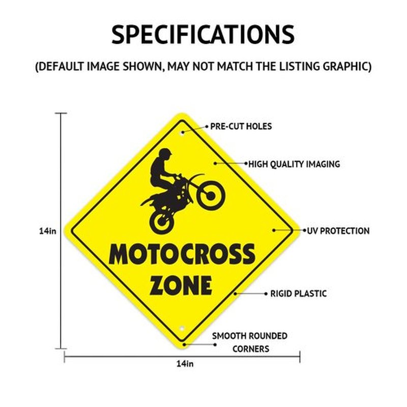 Kid Crossing Sign Zone Xing | Indoor/Outdoor | 14" Tall Children Child Play Slow be Safe Caution