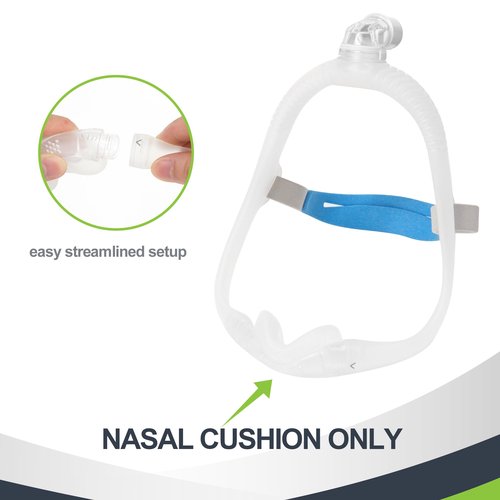 MEDICOLOR Replacement for N30i Small Nasal Cushion, Soft Curved Cradle Around The Nose, Latex-Free and No air-Leakage