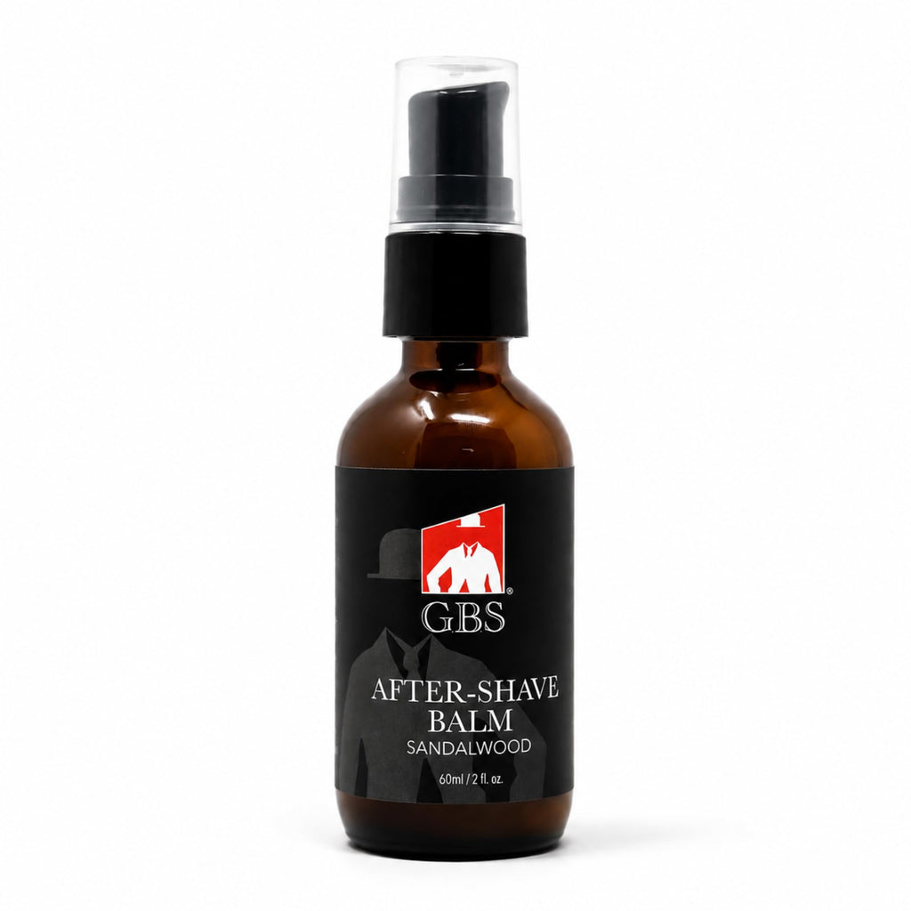 G.B.S Aftershave Balm Sandalwood, for Men - soothes razor burn, redness and irritation