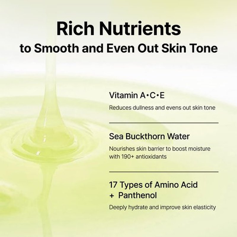 Ooznary Vita 3 Aurora Fixer Toner with Vitamin ACE and Triple Centella for Even Tone Solution | Korean Skin Care | 2.03 fl.oz 60ml