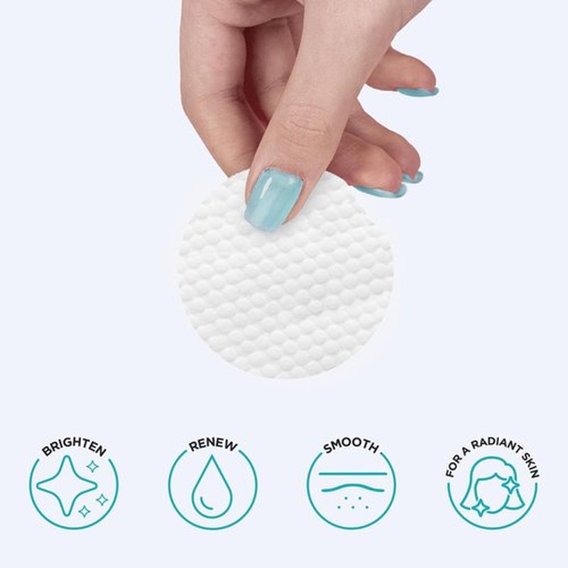 Tree of Life Beauty 18% Glycolic Acid Pads for Face (50 Pads) - Exfoliating Pad for Face with Witch Hazel, Vitamin C, Vitamin B5 and Vitamin E - Smooth Pore Pad Reduce Pigmentation and Fine Lines