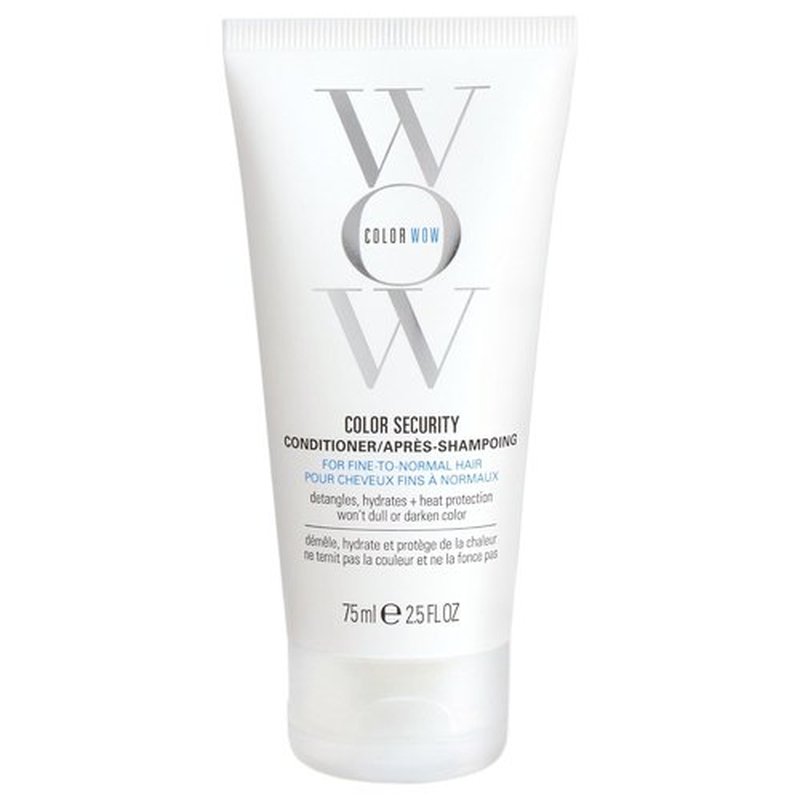 COLOR WOW Color Security Conditioner - Weightless Hydration for Fine Hair | Detangles, Nourishes & Adds Shine with Argan Oil | Color Safe & Heat Protection