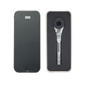 711L Hex End EDC Ratchet Wrench - Accessory for Multitools with 1/4" Hex Bits Adapters - Compatible with 1/4 Inch Socket Extensions