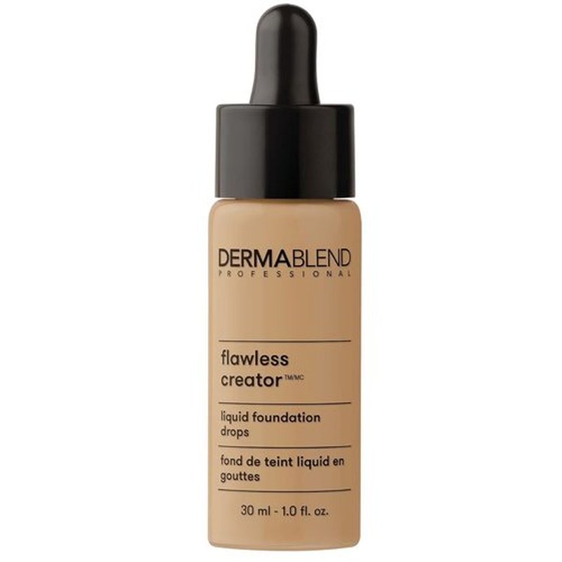 Dermablend Flawless Creator Liquid Foundation - Full Coverage, Lightweight, Natural Finish | 1 Fl Oz