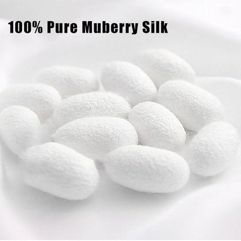 6PCS 100% Pure Mulberry Silk Hair Tie,Natural Silk Hair Scrunchie Worn on Trip, Party, Daily Life and Other Occasions, Suitable for Giving Yourself, Family and Friends Hair Accessorie(Combination 3)