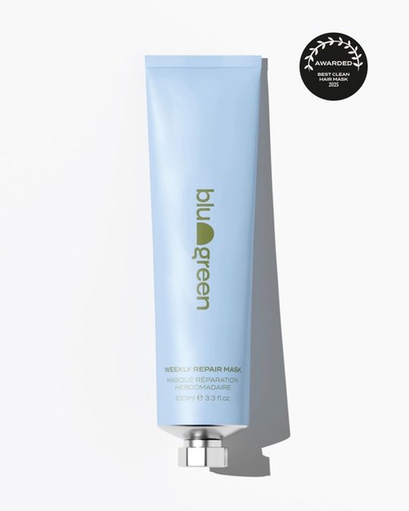 BLU & GREEN Weekly Repair Mask for Dry, Damaged Hair