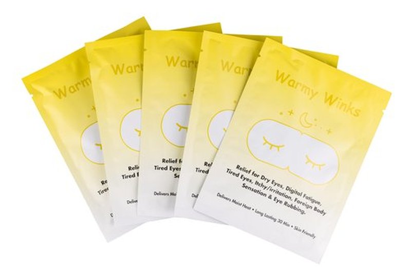 GlamBaby Warmy Winks Self-Heating Eye Mask for Kids – Heated Warm Compress for Dry Eyes, Irritation & Puffiness – Disposable Eye Mask for Children’s Eye Relief & Relaxation (30 Individual Units)
