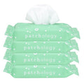 Patchology Clean AF Facial Cleansing Wipes - On-The-Go Refreshing Travel Size Face Wipes for Removing Dirt and Oil - Makeup Remover for Sensitive and Oily Skin (4 Packs/60 Count)