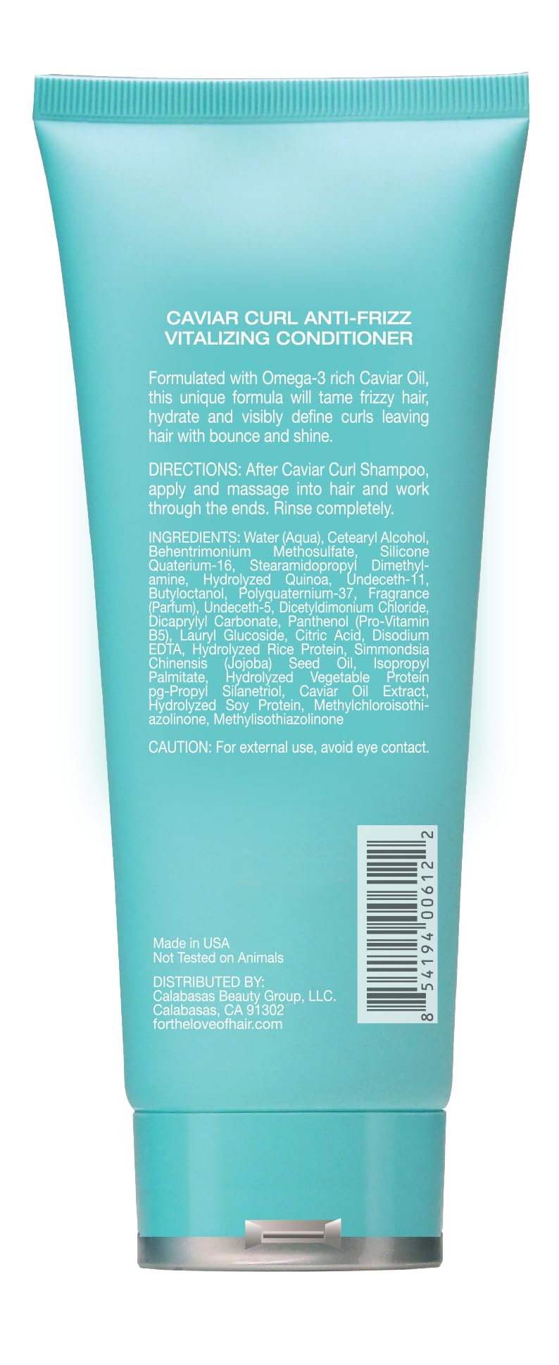 Caviar Curl Omega-3 Anti-Frizz Curl Conditioner Set, Hydrate & Define Hair, Bounce & Shine, 3 Pack