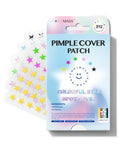 POINTMASS Star Pimple Patches for Face: Cute Acne Dots Hydrocolloid Stickers, Strong Absorption, 6 Colors, 312 Patches, Overnight Care