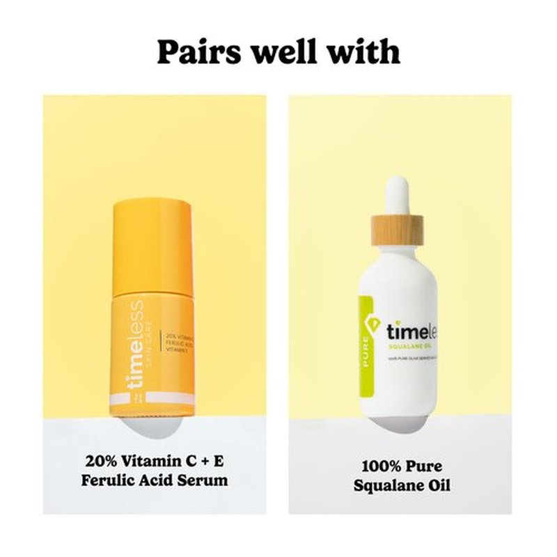 Timeless Skin Care Coenzyme Q10 Serum - Skin Care Serum for Smoothing - Fragrance-Free - Coenzyme Q10 - with Hyaluronic Acid - Pouches