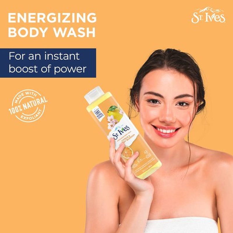 Energizing Citrus & Cherry Blossom Body Wash