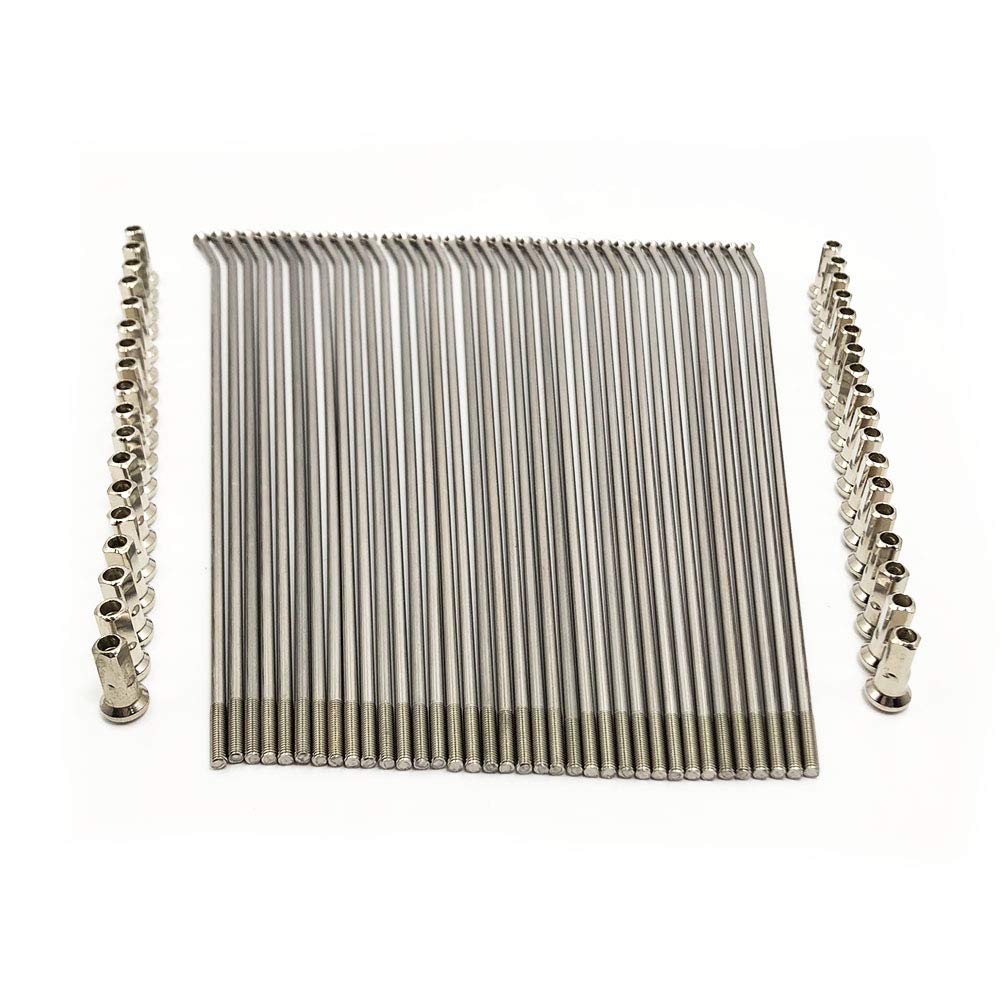 OTOM 21" Front Wheel Spokes Kit Stainless Steel For CR125R CR250R CRF250R/X/RX CRF450R/X/RX(21" Front Wheel)