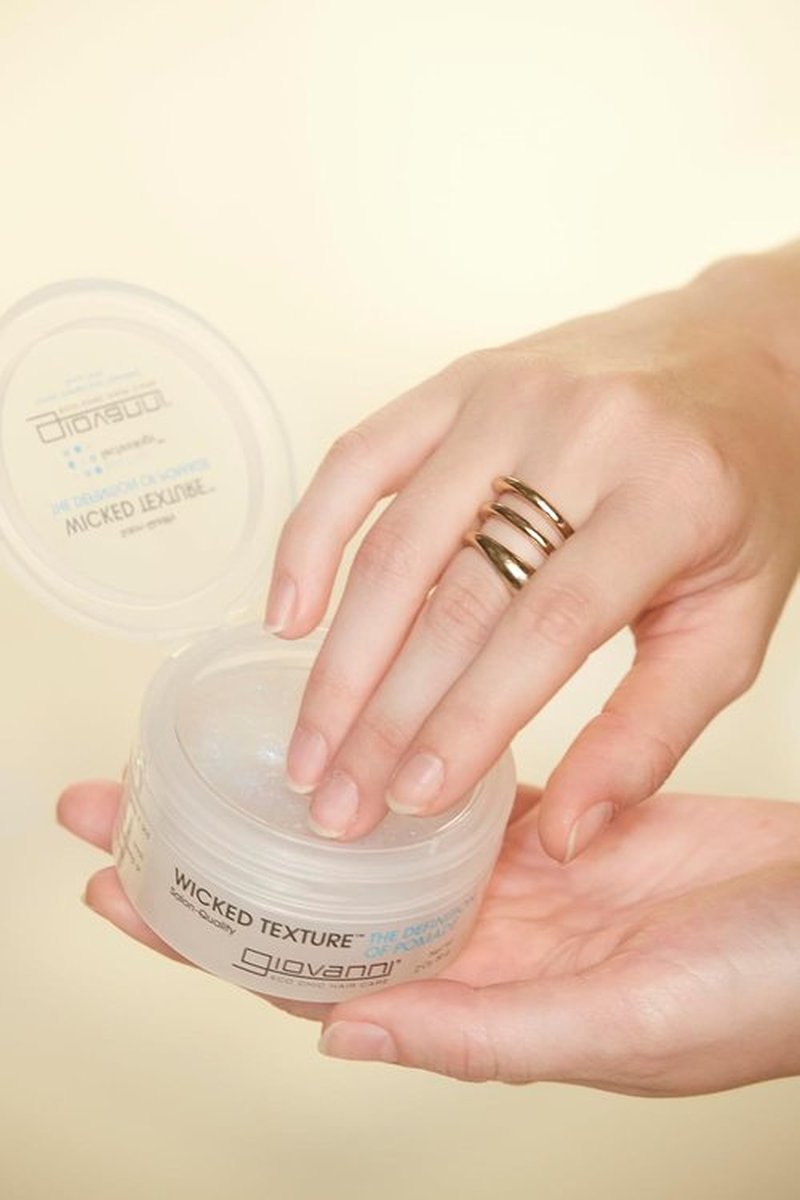 GIOVANNI Wicked Texture Pomade - Water-Based Hair Styling Formula for Smooth Texture | 2 Oz, Vegan & Paraben-Free