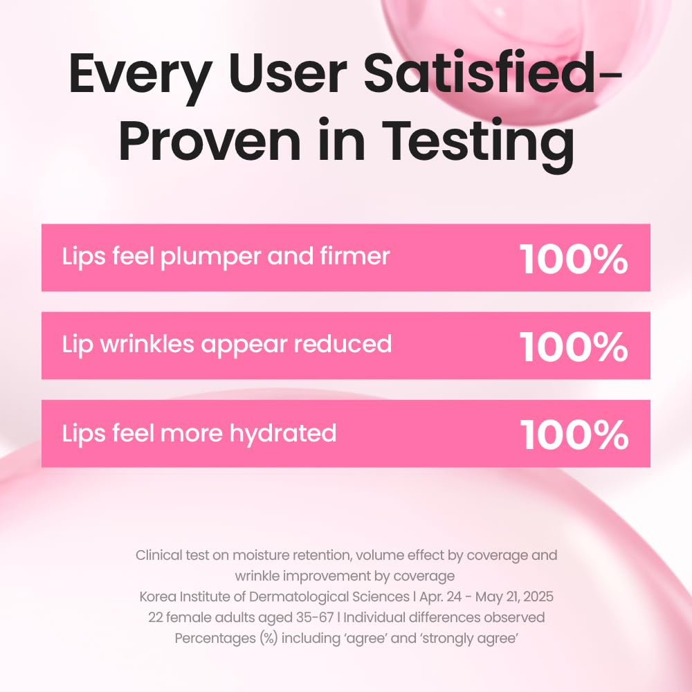 [SKIN&LAB] 3D PDRN X Collagen Lip Serum, Contains PDRN, Bakuchiol, Collagen, Plumping Effect, Smooth & Bouncy Lips, Deep Hydration, Mothers day, gift for mom – 0.35 fl. oz