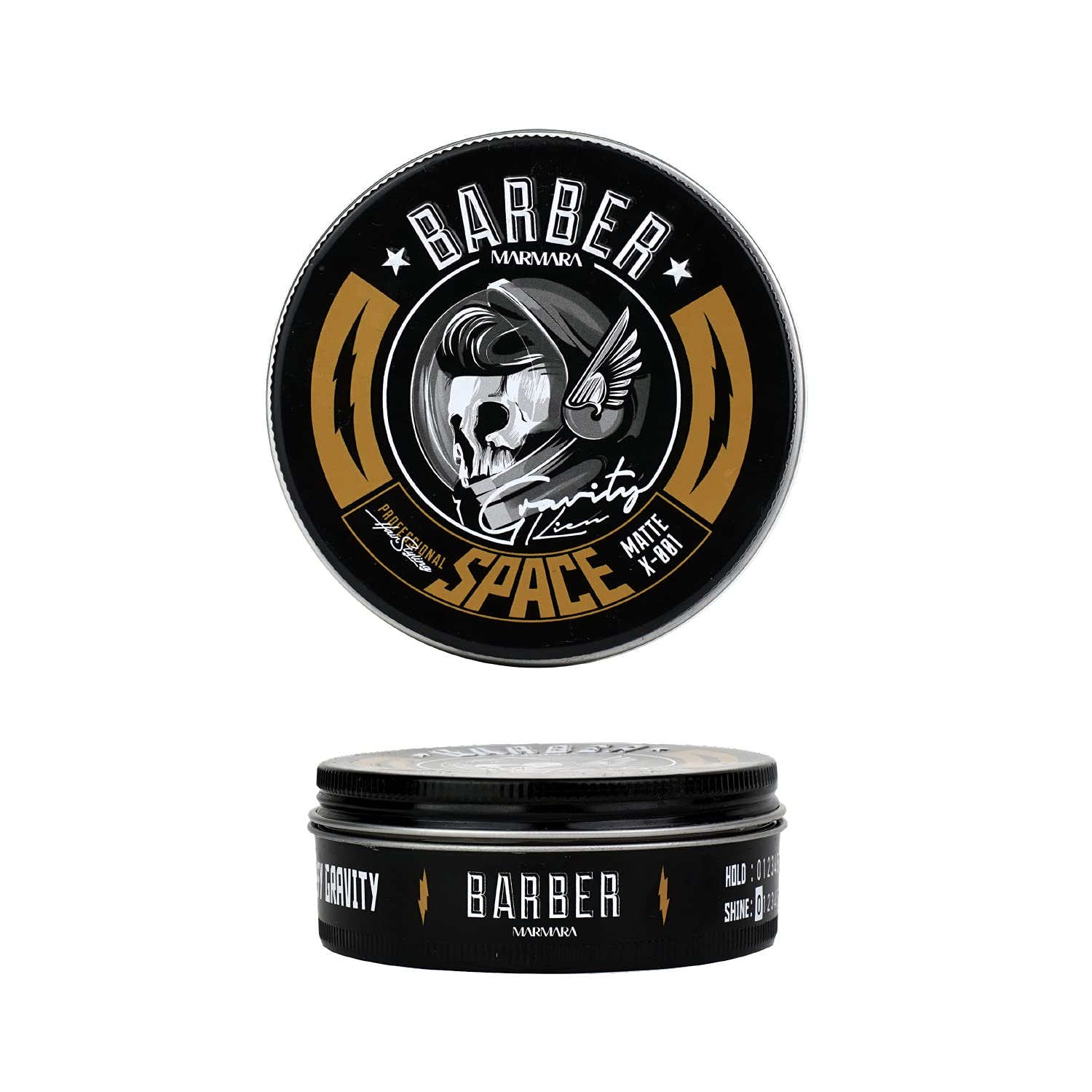 barber marmara Space Wax Series 100ml Hair Styling Wax