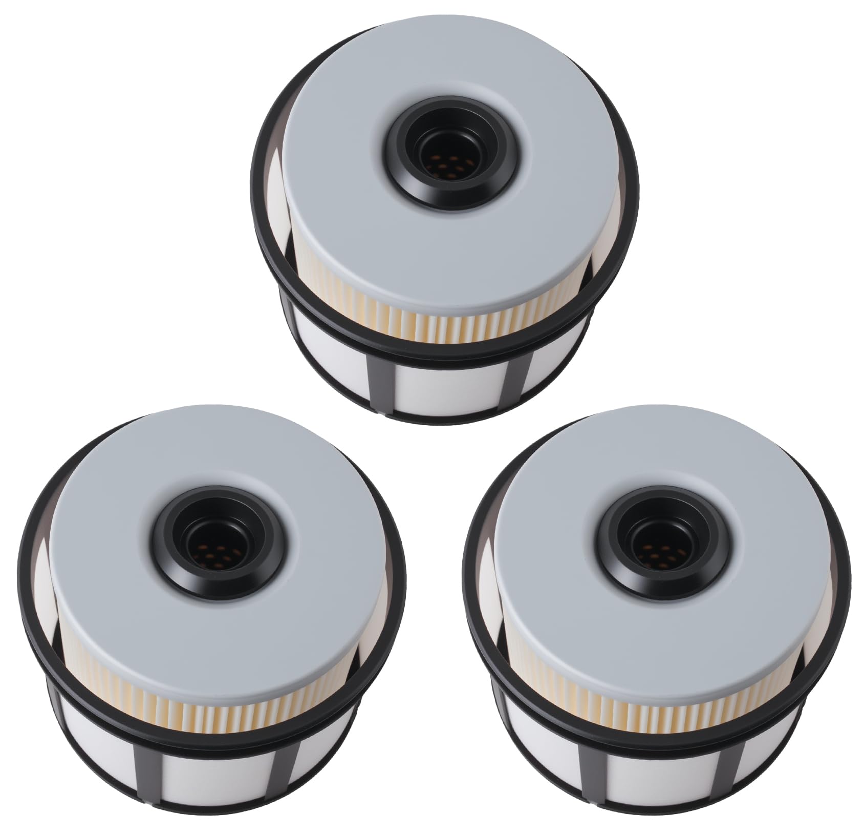 3pcs FD4596 Fuel Filter For 7.3L Diesel - Compatible with 1999-2003 Ford E350 F250 F350 F450, Fits for 2000-2003 E450 Excursion, 2002-2003 E550 Super Duty - Replaces FD-4596, F81Z9N184AA