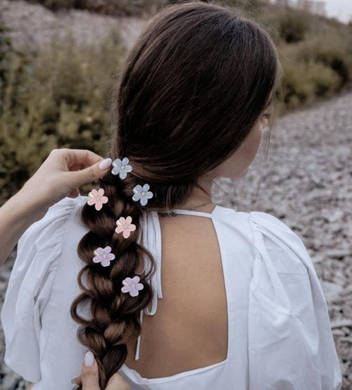 110 pcs Mini Hair Clips Colorful Hair Accessories Matte Claw Clips Star/Flower/Butterfly Hair Clips for Girls and Women 90s Y2K
