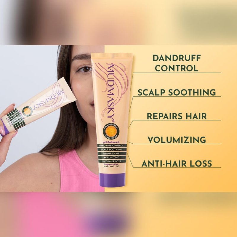 Vitamin Infused Scalp Serum - Hair Regrowth, Reduces Hair Loss, Soothes & Hydrates Dry Scalp, AMAZING Post Hair Transplant Scalp Treatment – Safe for All Hair Types