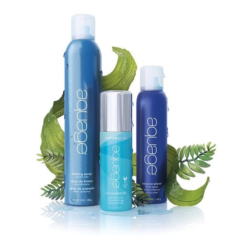 AQUAGE Beyond Shine Spray - Adds Brilliant Shine to Styles | 4.6 Fl. Oz for Thermal Styling
