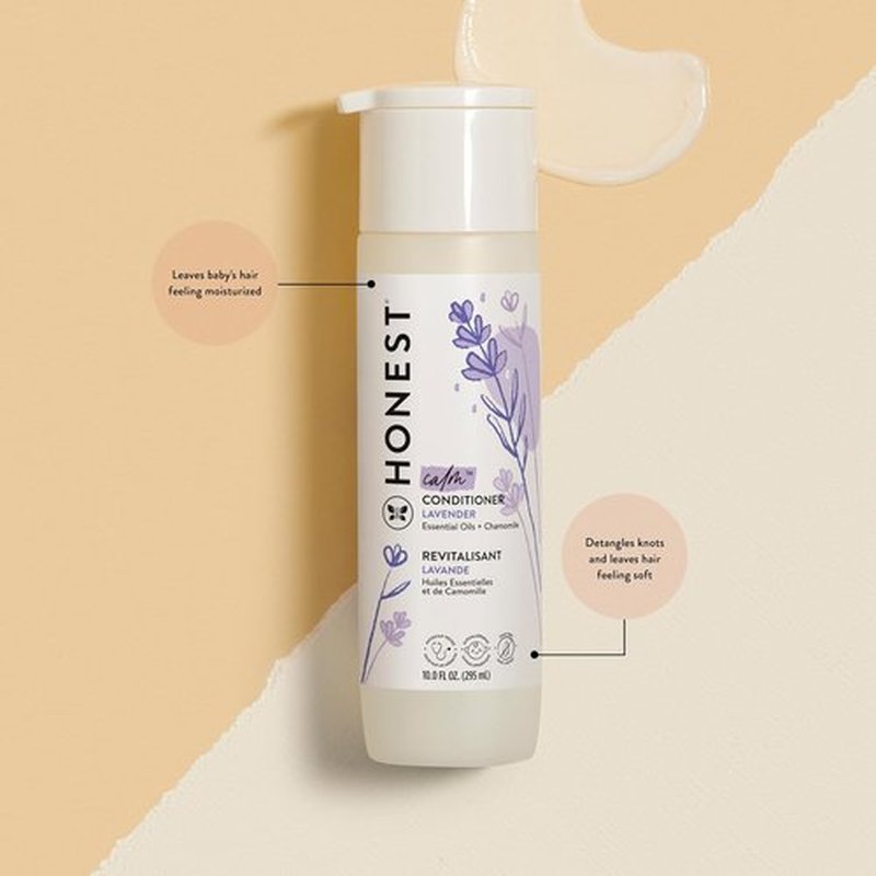 The Honest Company Baby Shampoo & Body Wash Duo - 2-in-1 Cleansing, Lavender Calm, 20 fl oz