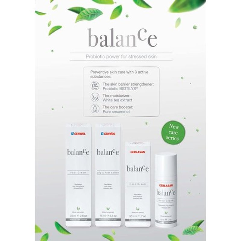 GEHWOL Balance Leg & Foot Lotion - Refreshing Relief for Tired Feet | 2.6 oz