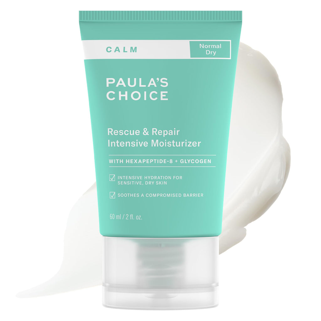 Paula's Choice CALM Intensive Face Moisturizer for Dry & Sensitive Skin, Face Cream Calms, Hydrates & Soothes Redness, Suitable for Rosacea-Prone & Eczema-Prone Skin & Fragrance-Free