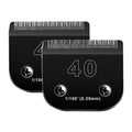 Audoc 40 Blade Dog Grooming Blades Compatible with Andis/Wahl KM10 Series