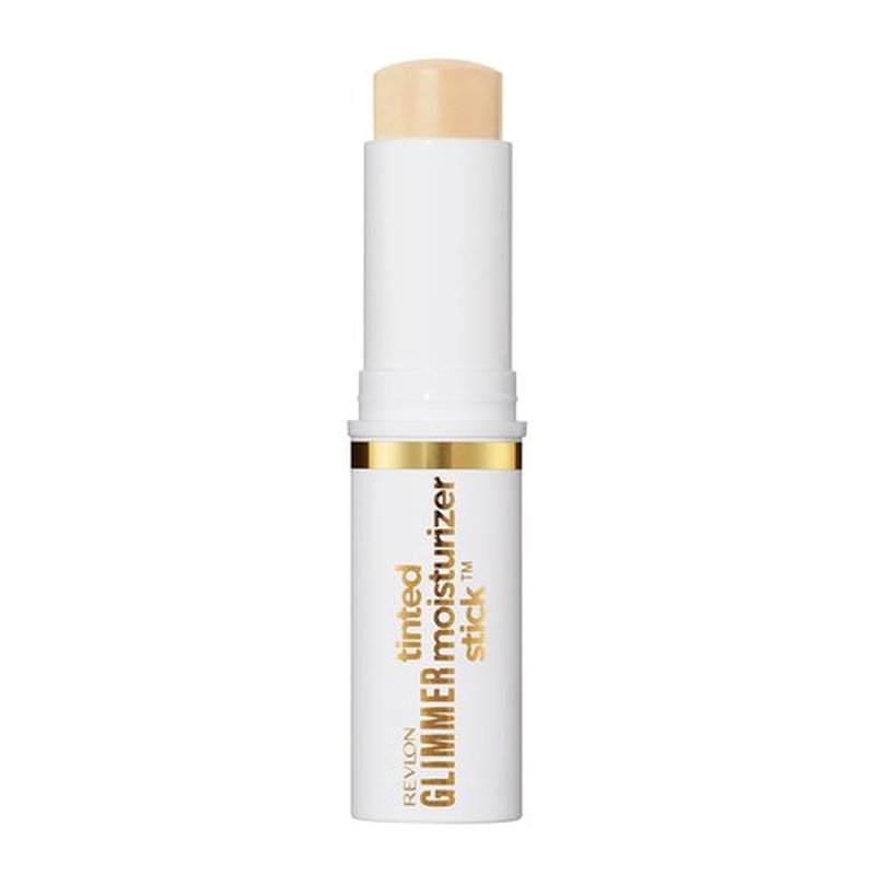 Revlon Glimmer Tinted Moisturizer Stick - Lightweight Hydrating Makeup for Face, 0.31 oz